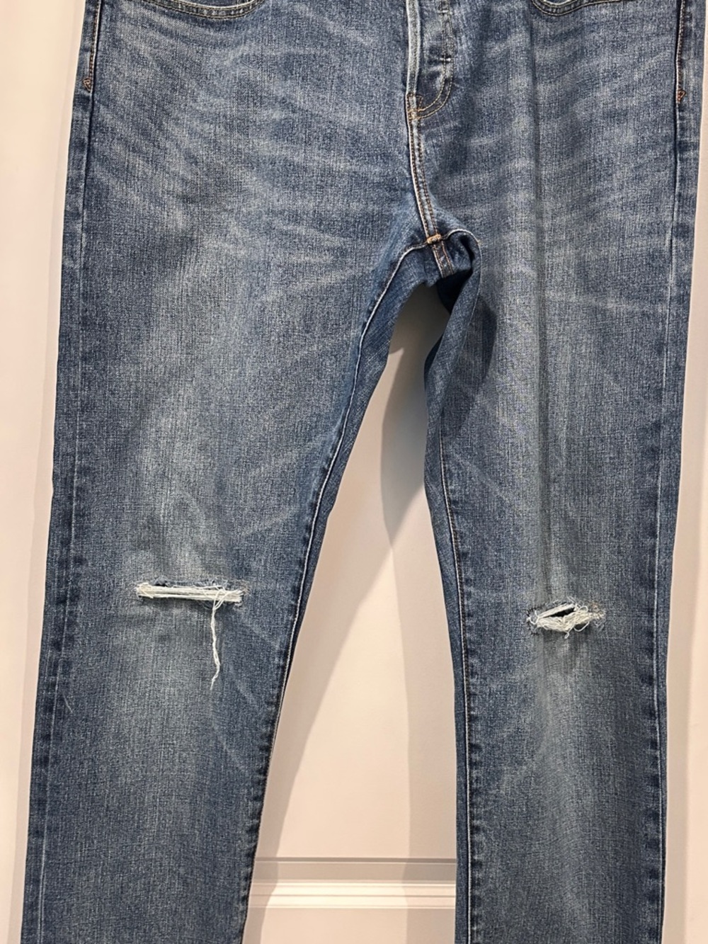Men's Gap Japanese Selvedge Slim Fit Button Fly Jeans 38/34